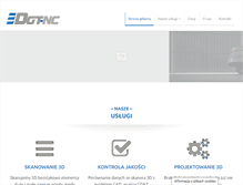 Tablet Screenshot of dgt-nc.pl